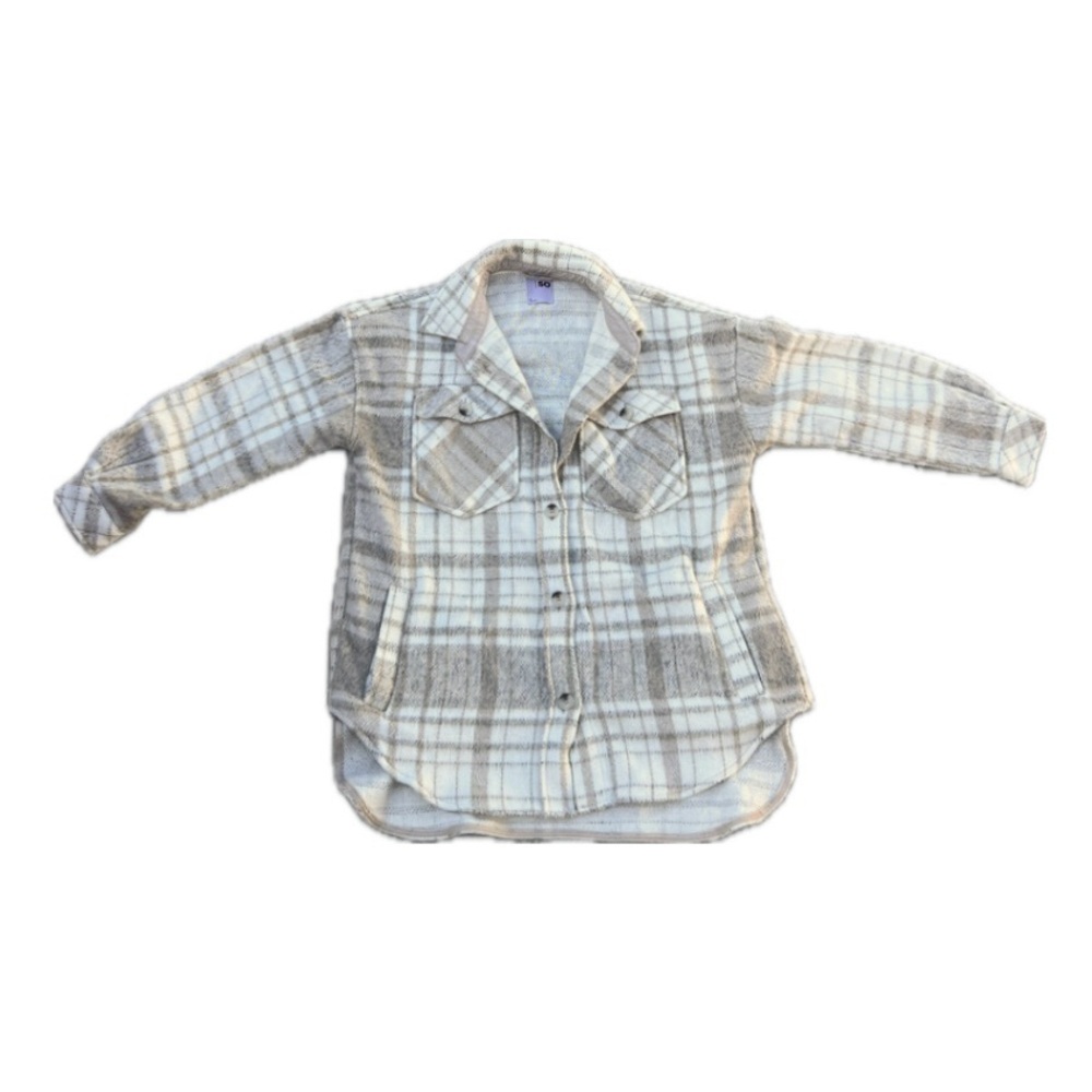 Plaid Oversized Shacket NWT